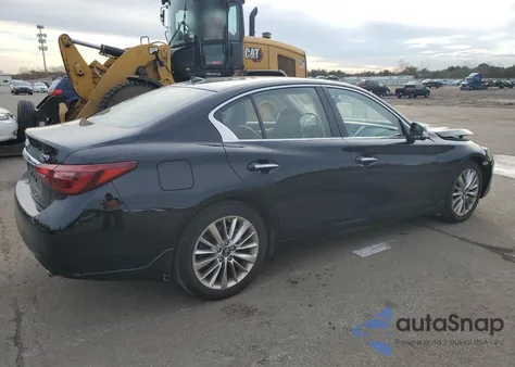 2021 Infiniti Q50 Luxe from USA, damaged, VIN JN1EV7BRXMM750955